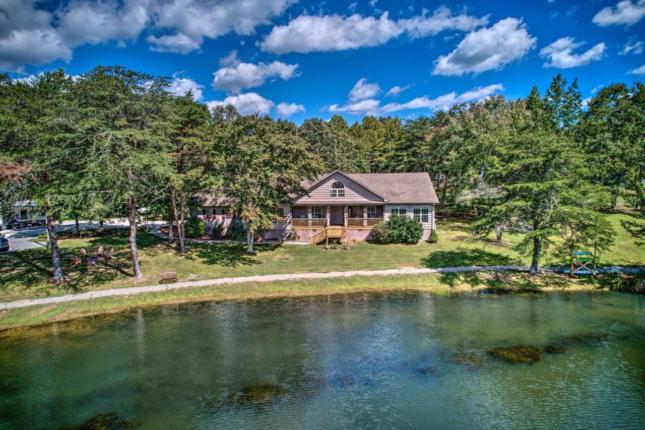 Spacious Group-Friendly Georgia Home On Lake Trenton Eksteriør bilde