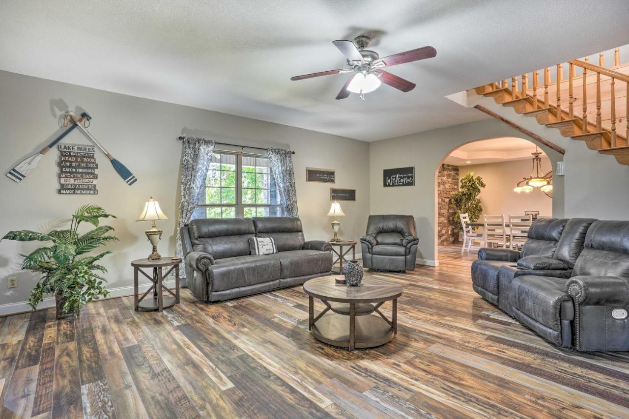 Spacious Group-Friendly Georgia Home On Lake Trenton Eksteriør bilde